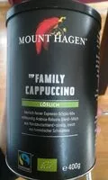 Jumlah gula yang masuk Family Cappucchino