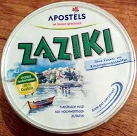 चीनी की मात्रा Zaziki