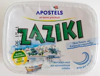 चीनी की मात्रा Zaziki
