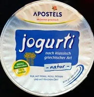 चीनी की मात्रा Jogurti