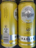 Quantité de sucre dans Radler