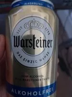 Quantité de sucre dans Warsteiner alkoholfrei