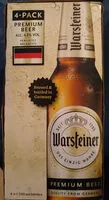Quantité de sucre dans Premium beer