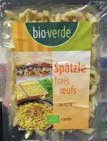 含糖量 Spätzle frais aux œufs à poêler