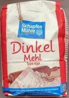 Suhkru kogus sees Dinkel Mehl