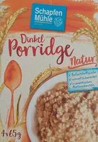 Suhkru kogus sees Dinkel Porridge Natur