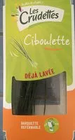 入っている砂糖の量 ciboulette