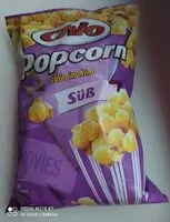 Zuckermenge drin Popcorn Süß
