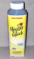 Zuckermenge drin Wasserglück - Bio-Zitrone