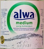 Количество сахара в alwa medium