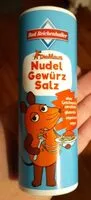 入っている砂糖の量 Nudelgewürzsalz
