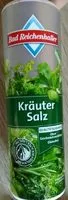 Zuckermenge drin Kräutersalz