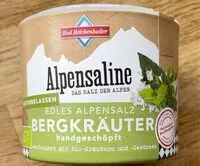 入っている砂糖の量 Alpensaline (Bergkräuter)