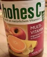 Suhkru kogus sees Hohes C Multivitamin