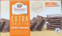 Zuckermenge drin Extra Zartbitter