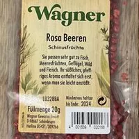 入っている砂糖の量 Rosa Beeren