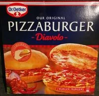 Sugar and nutrients in Pizzaburger