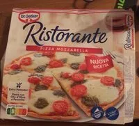 Sokerin määrä sisällä Pizza Mozzarella