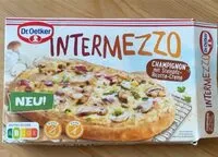 Zuckermenge drin Pizza Champignons