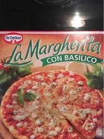 Suhkru kogus sees La Margherita Con Basilico