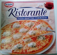 Sokerin määrä sisällä Ristorante Pizza Quattro Formaggi
