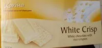 İçindeki şeker miktarı White chocolate with rice crispies