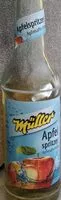 Zuckermenge drin Apfelspritzer  Apfelsaftschorle