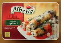 Sokerin määrä sisällä Cannelloni Spinaci