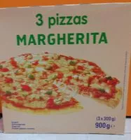 Sucre et nutriments contenus dans Margherita