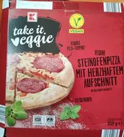 Sokerin määrä sisällä Vegane Steinofenpizza mit herzhaftem Aufschnitt