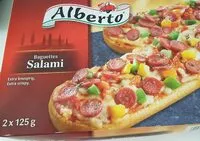 Sokerin määrä sisällä Baguette Salami