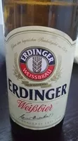 Quantité de sucre dans Weissbier