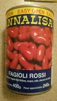 İçindeki şeker miktarı Cannalisa Fagioli Rossi