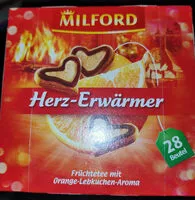 含糖量 Herz-Erwärmer - Früchtetee mit Orange-Lebkuchen-Aroma