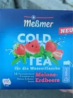Cantidad de azúcar en Cold Tea - Melone-Erdbeere
