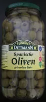 चीनी की मात्रा Spanische Oliven grün ohne Stein