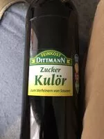 चीनी की मात्रा Zucker Kulör
