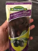 चीनी की मात्रा Schwarze Oliven