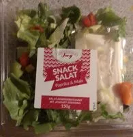 Zuckermenge drin Snack Salat Paprika & Mais