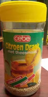 Zuckermenge drin Boisson au Citron à la saveur de thé
