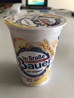 चीनी की मात्रा Bauer Yoghurt