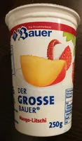 चीनी की मात्रा Der Große Bauer Mango Litschi