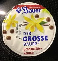 Sucre et nutriments contenus dans Bauer