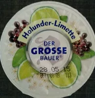 Количество сахара в Der große Bauer Holunder-Limette