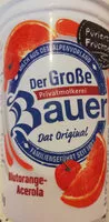 चीनी की मात्रा Der große Bauer - Blutorange-Acerola