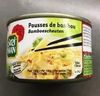 Количество сахара в Pousses de bambou