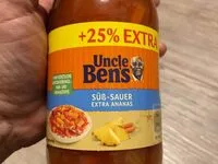 Zuckermenge drin Uncle Ben's Süß sauer