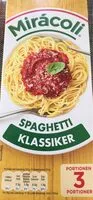 Sokerin määrä sisällä Spaghetti
