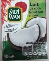 Sucre et nutriments contenus dans Suzi wan