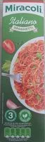 Sokerin määrä sisällä Italiono Spaghetti